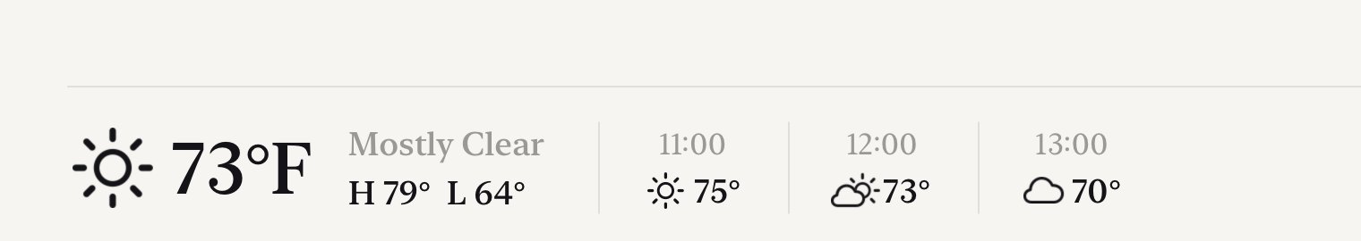 Weather band